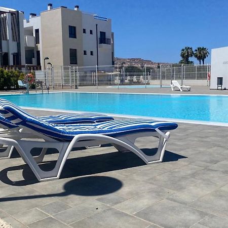 Sunny Luxury Apartment With Two Great Sunny - Level Terraces, Two Swimming Pools, In A New Complex Pueblo Majorero, Close To Fuerteventura Golf Club, Next To The Beach , Atlantico Shopping Mall And Casino In カレタ・デ・フステ エクステリア 写真